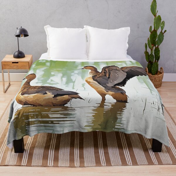 Item preview, Two Ducks in the POnd designed and sold by tomorrowsart.