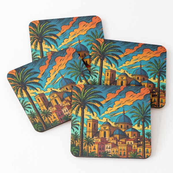 Item preview, Elche, city | Comics stylCartoone -  designed and sold by ComicsFactory.