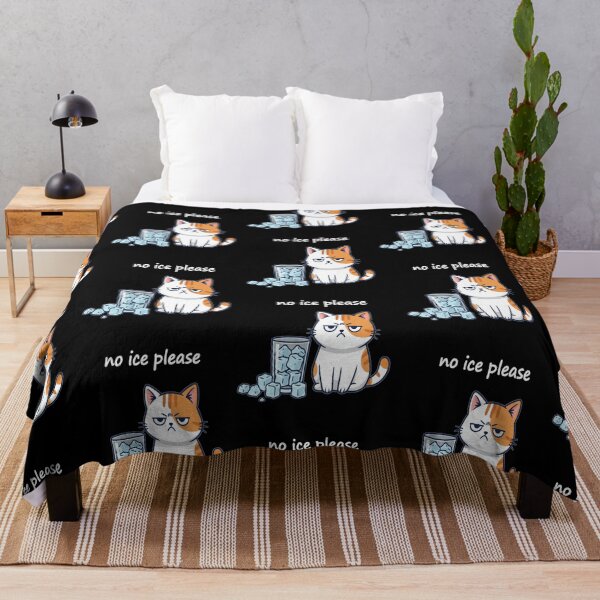 Item preview, No Ice Please Funny Cat Meme Men Women designed and sold by FreeArt2.