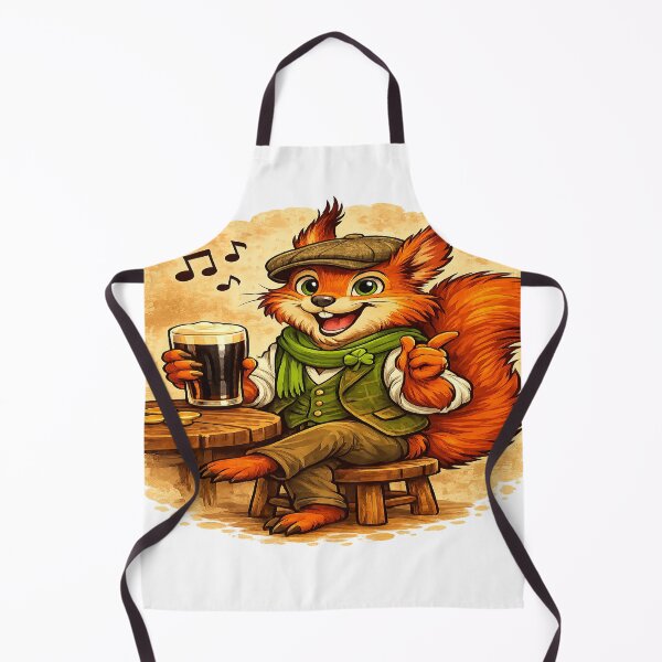 Item preview, Sláinte Squirrel designed and sold by SecretSquirrellDesigns.