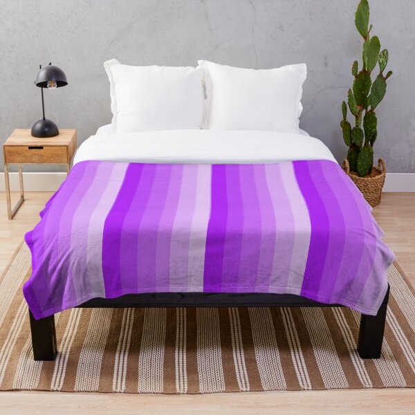 Item preview, Lilac Purple Candy Stripes designed and sold by kitschandkawaii.