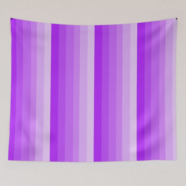 Item preview, Lilac Purple Candy Stripes designed and sold by kitschandkawaii.