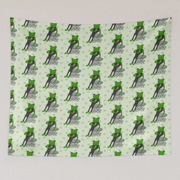 Item preview, Frog with strawberry drink designed and sold by Daniel Vasco.