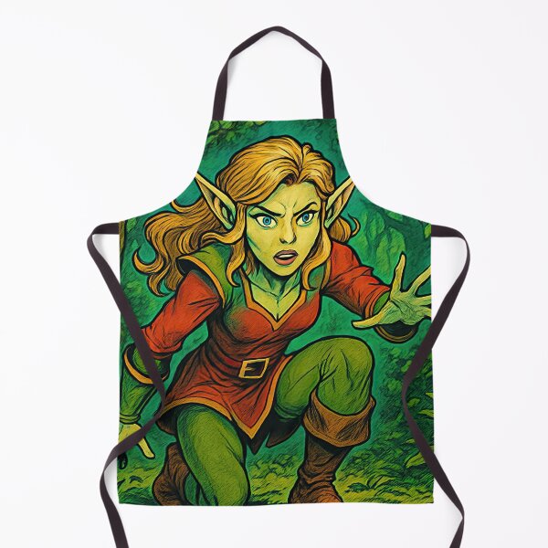 Item preview, Elf, fantastic creature | Comics stylCartoone - designed and sold by ComicsFactory.
