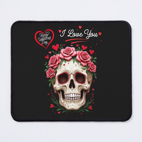Item preview, Valentine Skull – Love with an Edge designed and sold by FullerMagic.