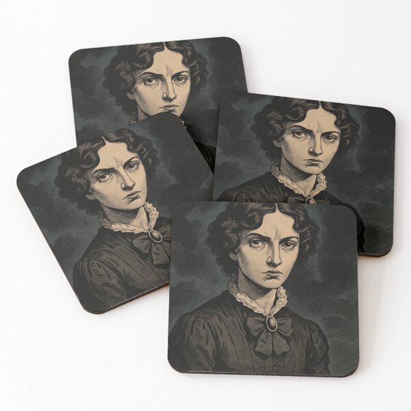 Item preview, Emily Bronte, author | Comics stylCartoone -  designed and sold by ComicsFactory.