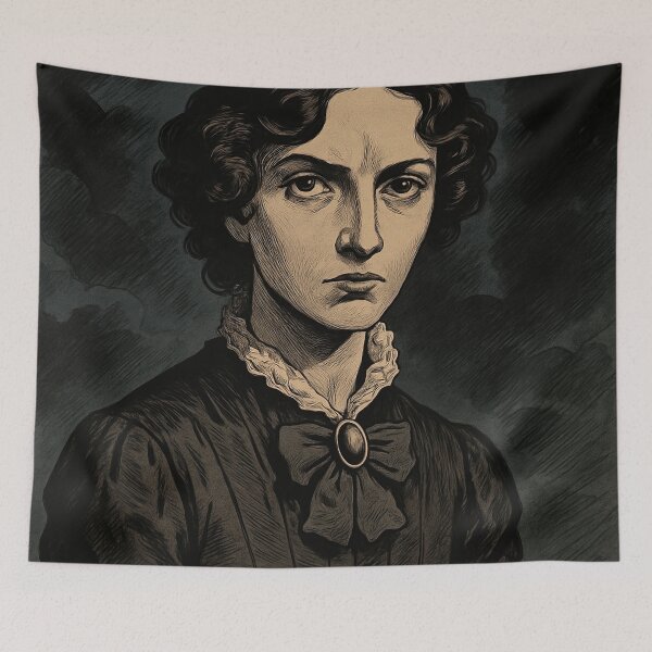 Item preview, Emily Bronte, author | Comics stylCartoone -  designed and sold by ComicsFactory.
