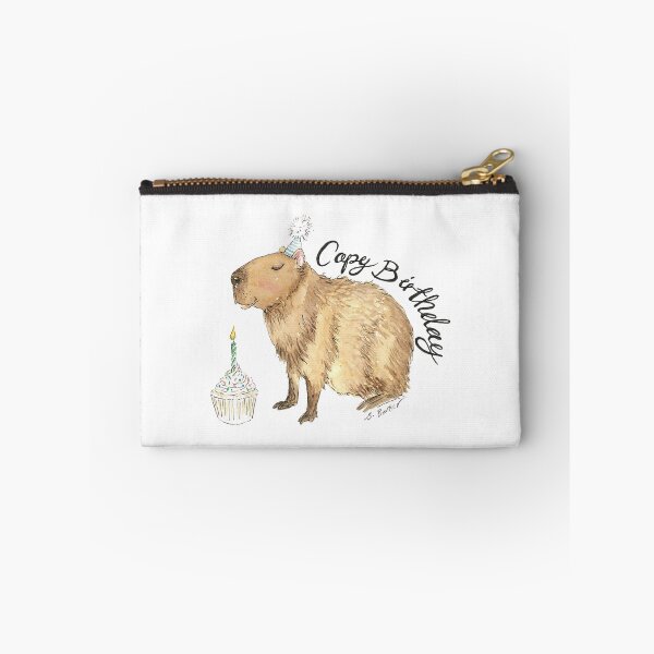 Item preview, Capy Birthday - Happy birthday - Capybara designed and sold by B-ARTIZAN.