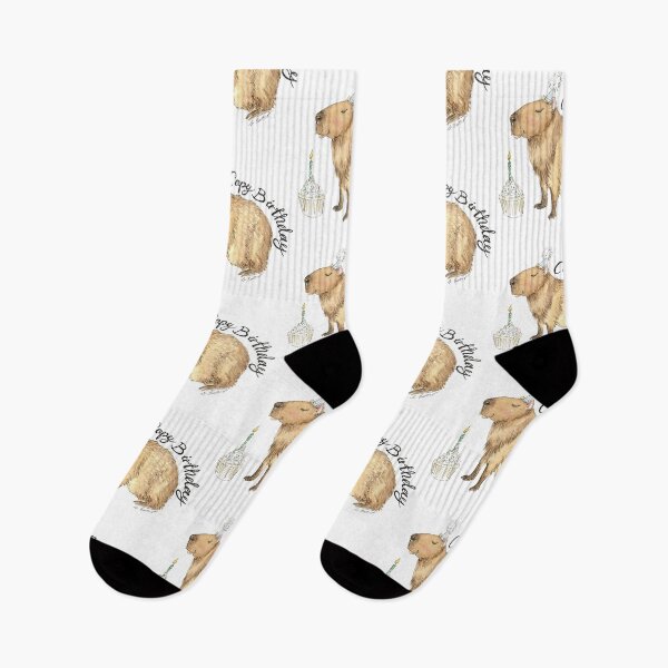 Item preview, Capy Birthday - Happy birthday - Capybara designed and sold by B-ARTIZAN.