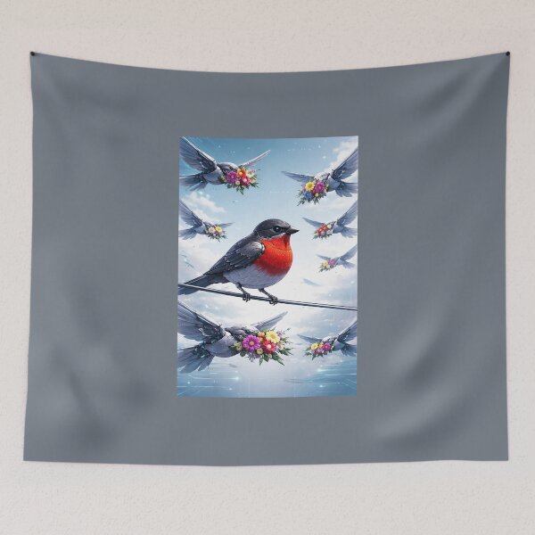 Item preview, Mechanical Hearts, Flying Blooms designed and sold by annenambiro.