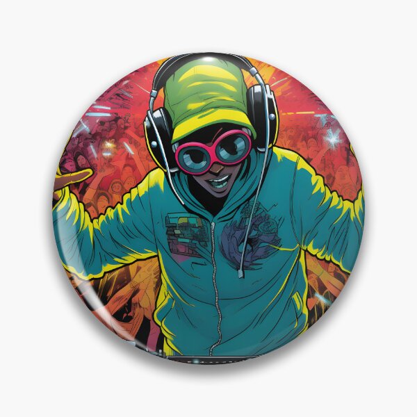 Item preview, DJ Fluro designed and sold by Retro Skate Shop.