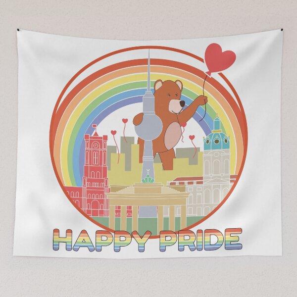 Item preview, Happy Berlin Pride designed and sold by majter.