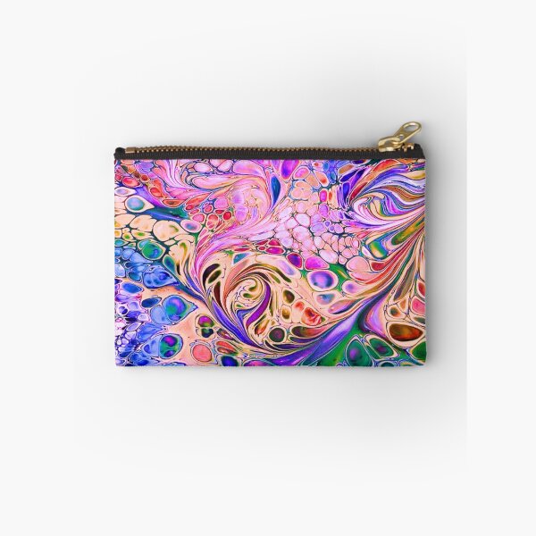 Item preview, FluidArt pink marbled neon designed and sold by NightRaida.