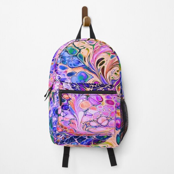 Item preview, FluidArt pink marbled neon designed and sold by NightRaida.