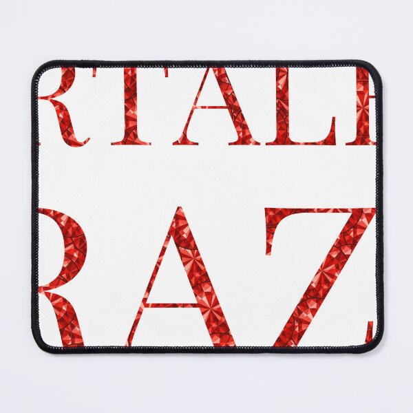 Item preview, Fortaleza Brazil Red Rhinestone Texture designed and sold by TheIconSmith.