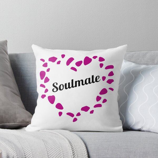 Item preview, Soulmate embedded inside purple heart designed and sold by Amylilylove.