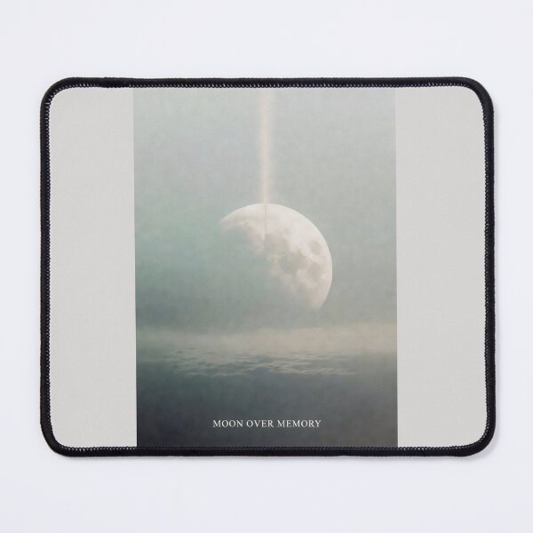 Item preview, Moon Over Memory Ethereal Lunar Landscape Mystical Art designed and sold by SplashTastic.
