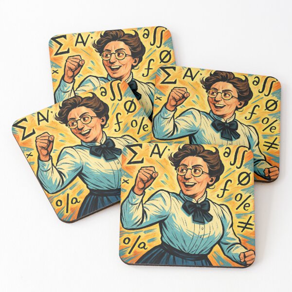 Item preview, Emmy Noether | Comics stylCartoone -  designed and sold by ComicsFactory.