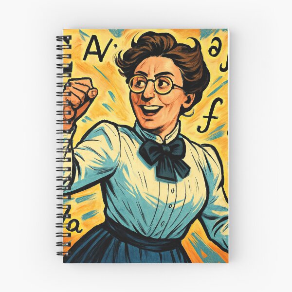 Item preview, Emmy Noether | Comics stylCartoone -  designed and sold by ComicsFactory.