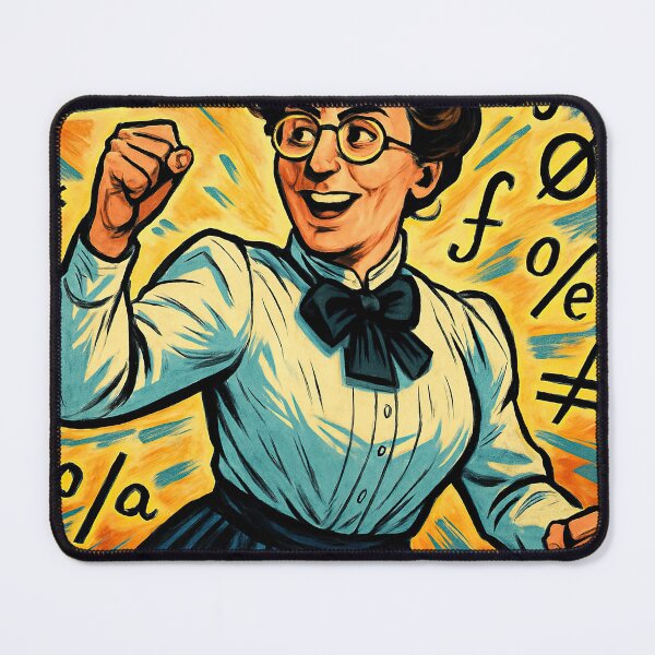 Item preview, Emmy Noether | Comics stylCartoone - designed and sold by ComicsFactory.