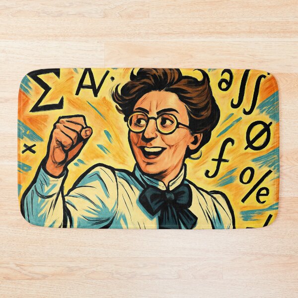Item preview, Emmy Noether | Comics stylCartoone -  designed and sold by ComicsFactory.