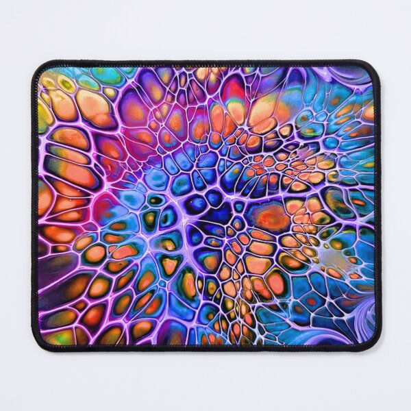 Item preview, FluidArt #o23 marbled neon designed and sold by NightRaida.