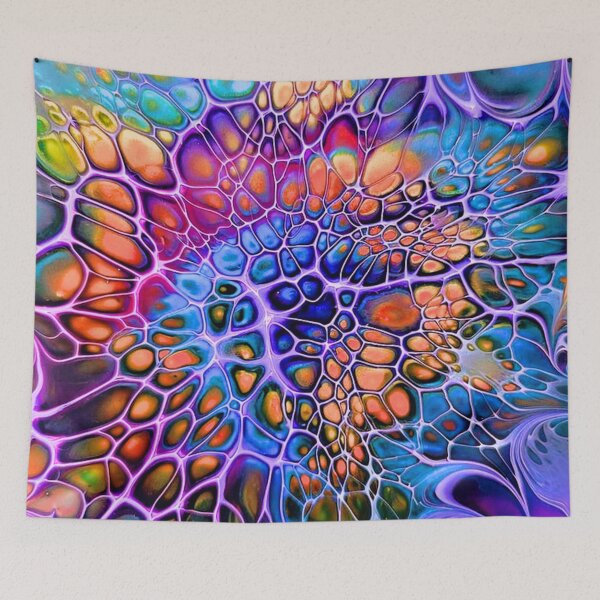 Item preview, FluidArt #o23 marbled neon designed and sold by NightRaida.