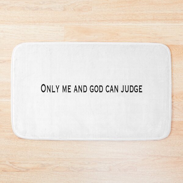Item preview, Only me and god can judge designed and sold by artist-lilly.
