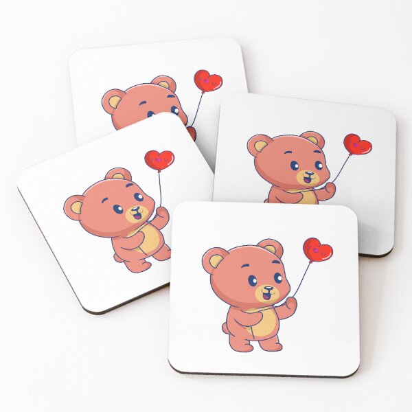 Item preview, Cute kawaii bear inlove designed and sold by pheladii.
