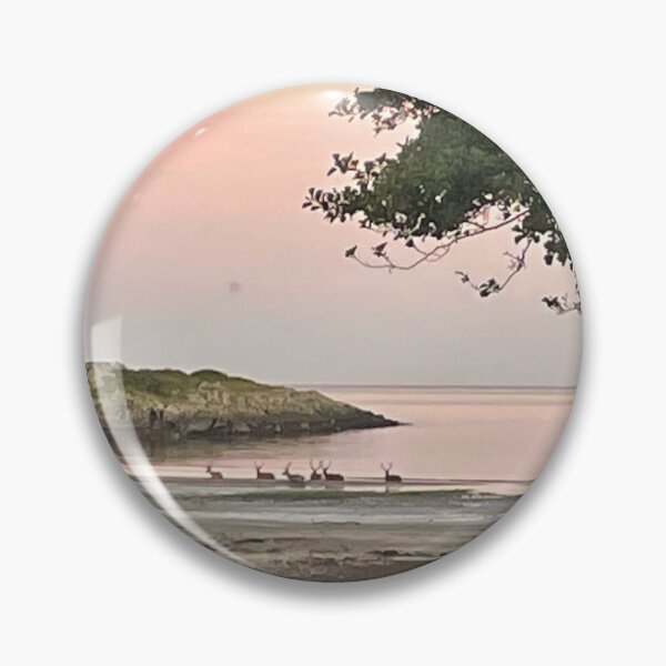 Item preview, Deer on the Beach designed and sold by GrandVistas.