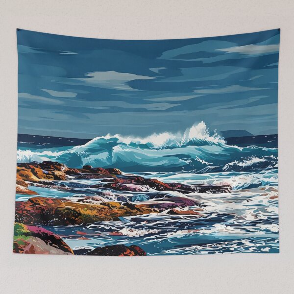 Item preview, Ocean Waves designed and sold by tomorrowsart.