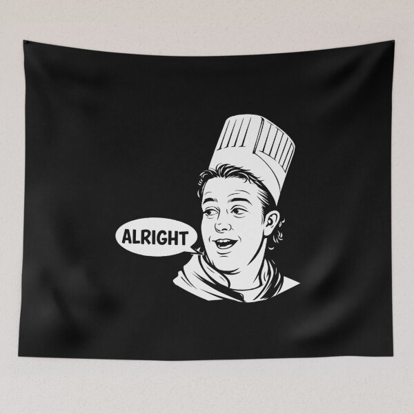 Item preview, Old Country Buffet Meme Chef Training Video Alright Funny designed and sold by w1ckerman.