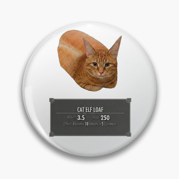 Item preview, Cat Elf Loaf RPG Item Stats Funny designed and sold by Astraskal.