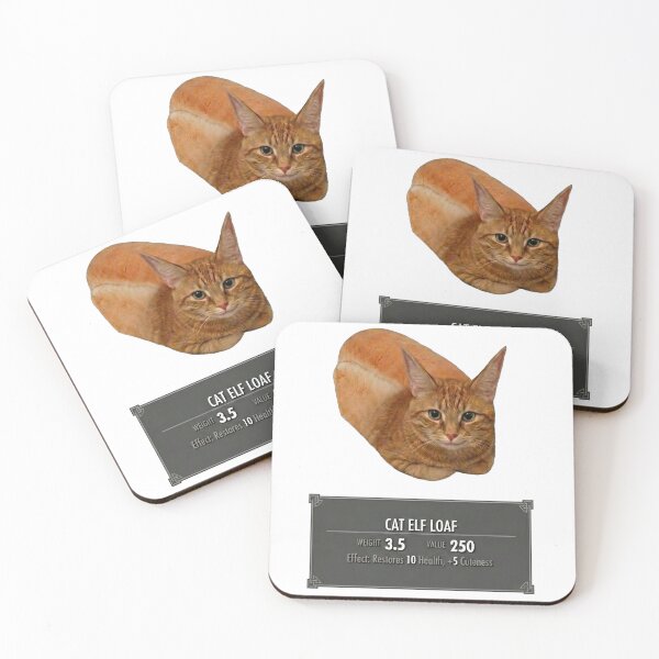 Item preview, Cat Elf Loaf RPG Item Stats Funny designed and sold by Astraskal.