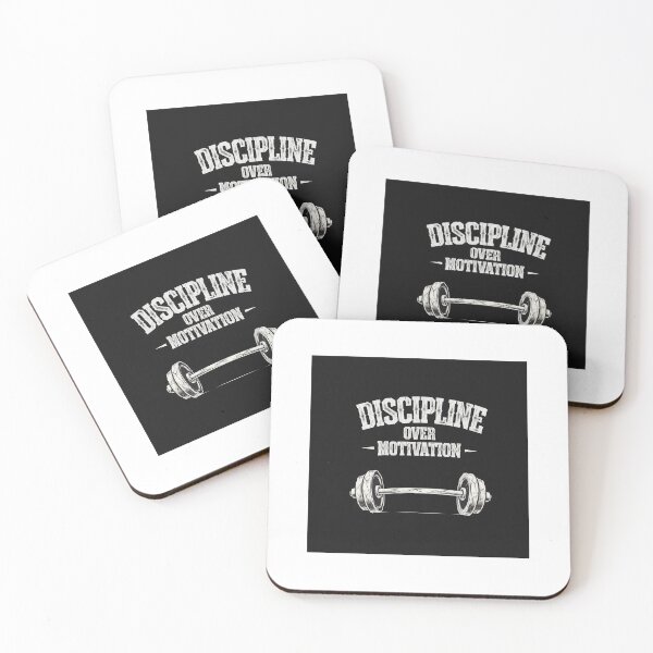 Item preview, Discipline over motivation designed and sold by Whippy-Fashion.