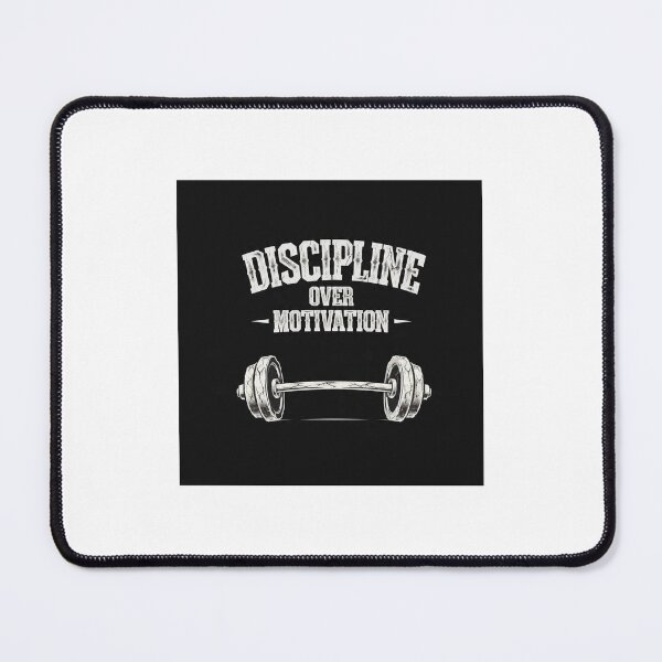 Item preview, Discipline over motivation designed and sold by Whippy-Fashion.
