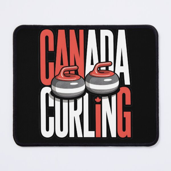 Item preview, Canada Curling Typography designed and sold by 404wearpl.