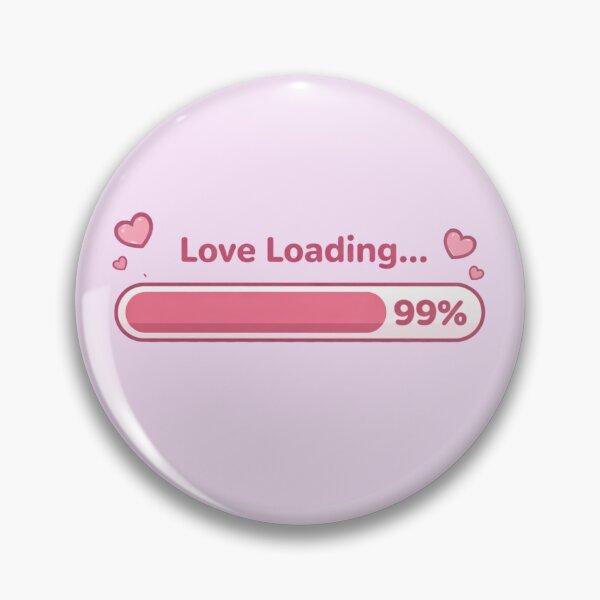 Item preview, Love Loading... 99% Aesthetic Pink Progress Bar designed and sold by ValeriValera.
