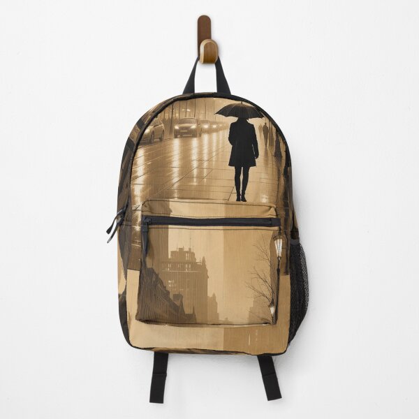 Item preview, Silhouette in the Rain designed and sold by Undersea Ai Art.