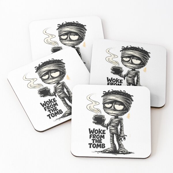 Item preview, Woke from the Tomb – Mummy Coffee designed and sold by StudioRedKoala.