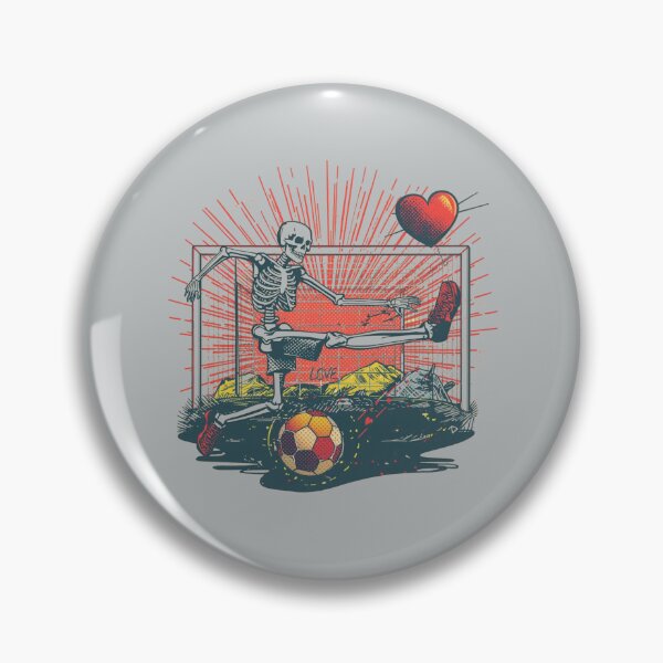 Item preview, Skeleton Soccer Goal Love designed and sold by Zakrytos ★★★★★.