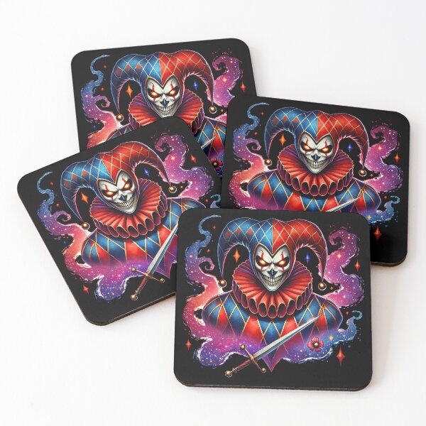 Item preview, Grin of the Damned The Mad Harlequin designed and sold by TheInkRaven.
