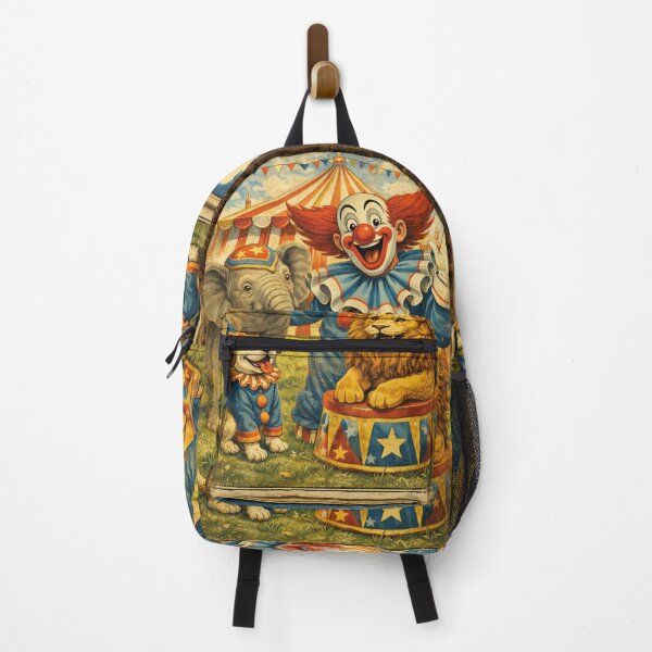 Item preview, Bozo the Clown – Nostalgic Circus Adventure Design designed and sold by Mauswohn.