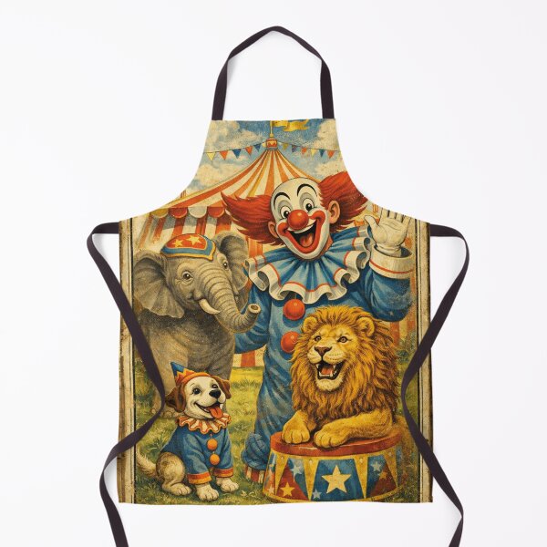 Item preview, Bozo the Clown – Nostalgic Circus Adventure Design designed and sold by Mauswohn.