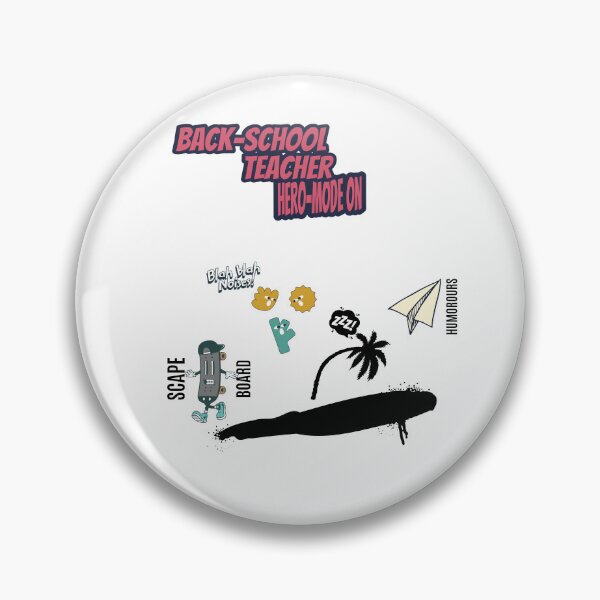 Item preview, Back to School – Teacher Hero Mode ON | Funny Classroom Survival Design designed and sold by kzeros.