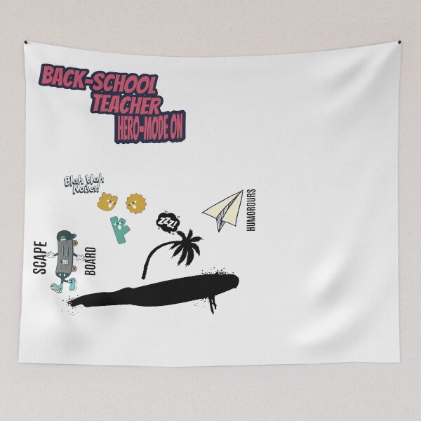 Item preview, Back to School – Teacher Hero Mode ON | Funny Classroom Survival Design designed and sold by kzeros.