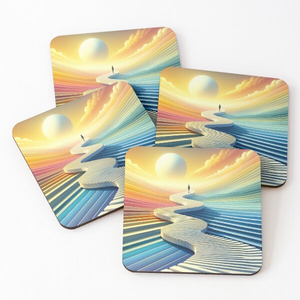 Item preview, A Path Made of Colors designed and sold by Undersea Ai Art.