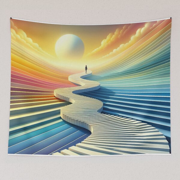 Item preview, A Path Made of Colors designed and sold by Undersea Ai Art.