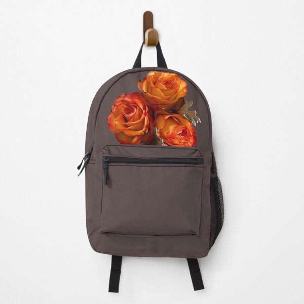 Item preview, Red and Orange Rose Bouquet Flowers designed and sold by Colorsoflove613.