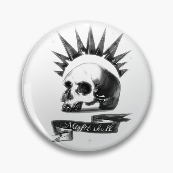 Item preview, Life is Strange Chloe Price Misfit Skull designed and sold by Miryinthesky.